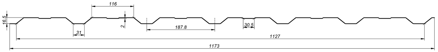 T-18 Plus Fassade | 0.50mm