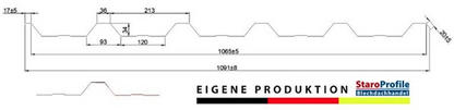 T-35 PK Dach | 0,75mm Sonderposten